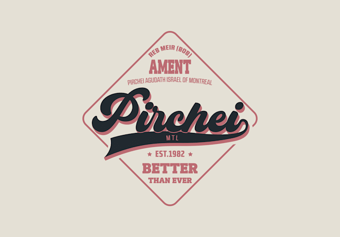 design a retro vintage badge logo