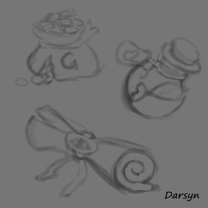 draw icons or symbols