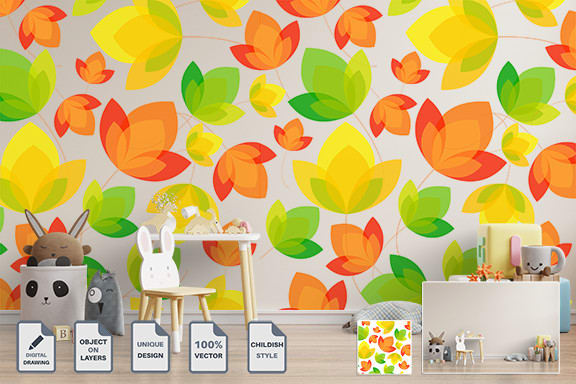 create amazing pattern design for textile and wallpaper