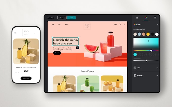create a  godaddy website or godaddy ecommerce store