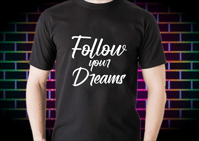 create cool vintage typography tshirt design
