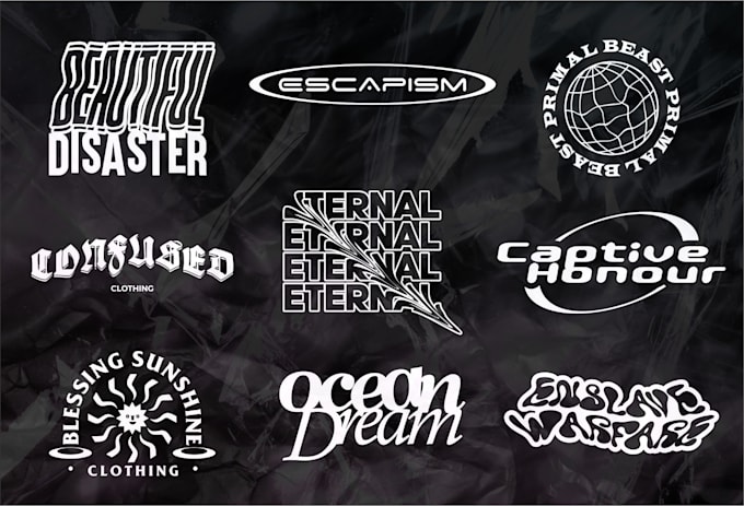 create simple urban streetwear logo design