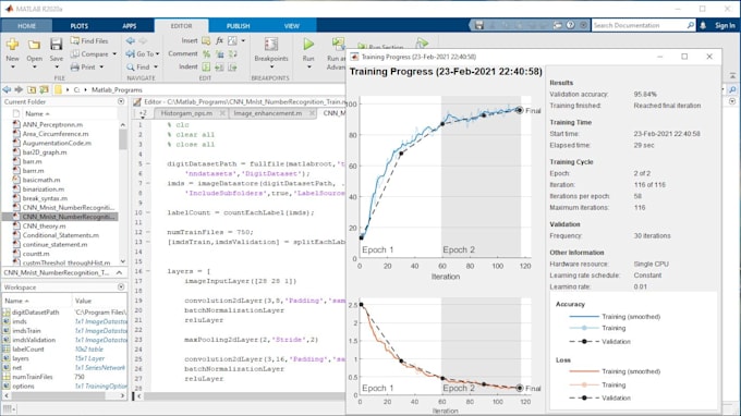 Do machine learning using matlab by Faheemulhaq001 | Fiverr
