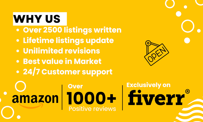 write best selling amazon listing SEO product descriptions