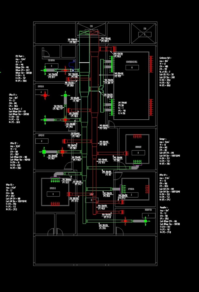 Hvac Heat Load Calculation And Hvac Design And Drafting By Shujahasan95 Fiverr 0381