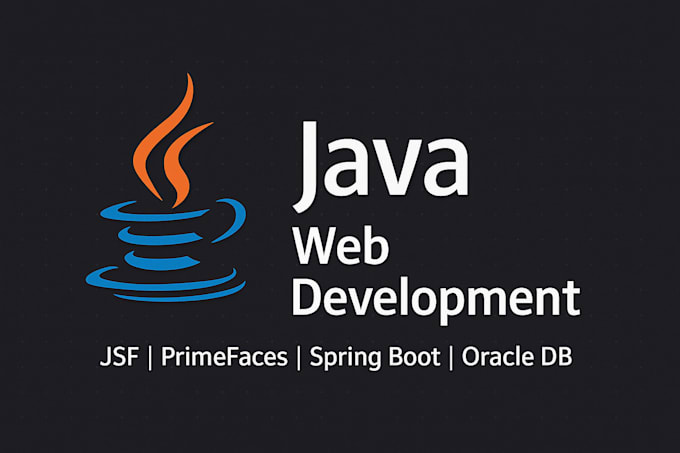 develop java web applications using jsf, primefaces, and spring boot