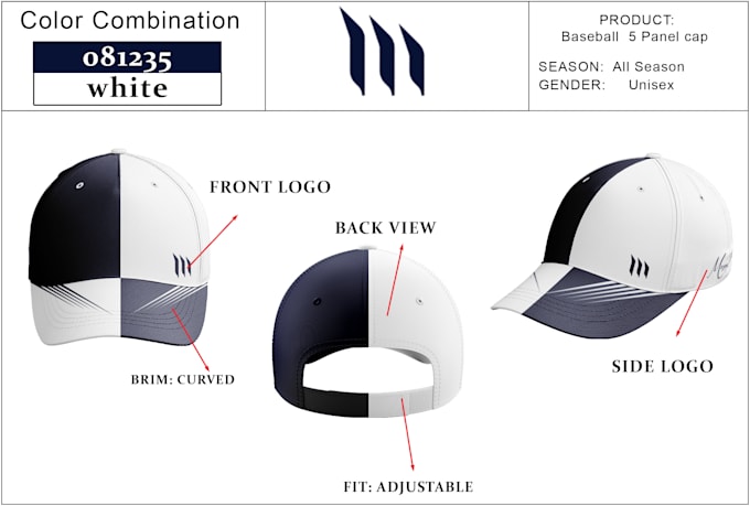 design custom hat, cap and beanie designs for your brand