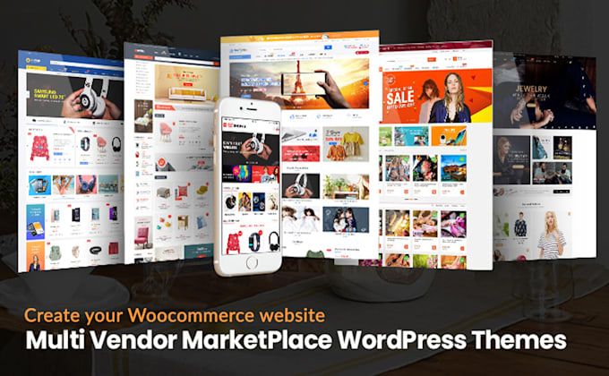 make your website with wordpress portfolio or online store