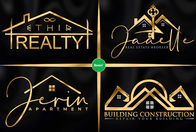 do real estate construction property logo design for your business