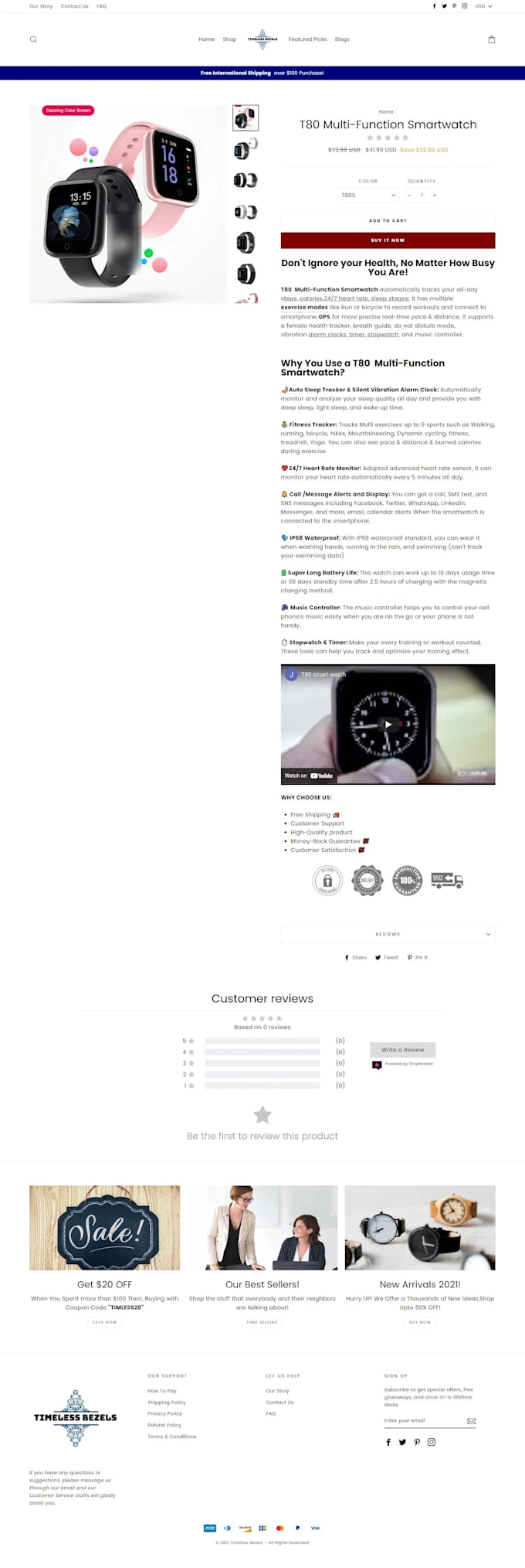do dropshipping product description writing for shopify or woocommerce store