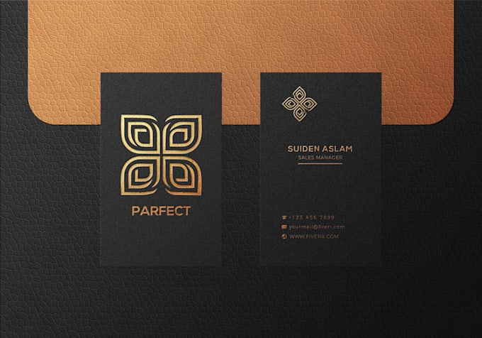 create luxury business card design