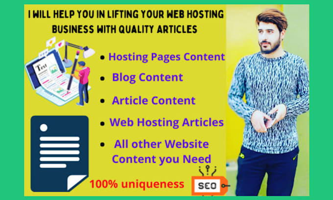 write best web hosting articles for your website