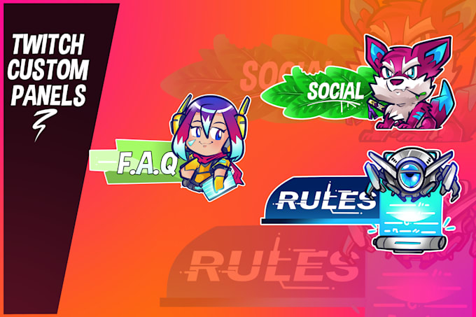 create custom twitch panels
