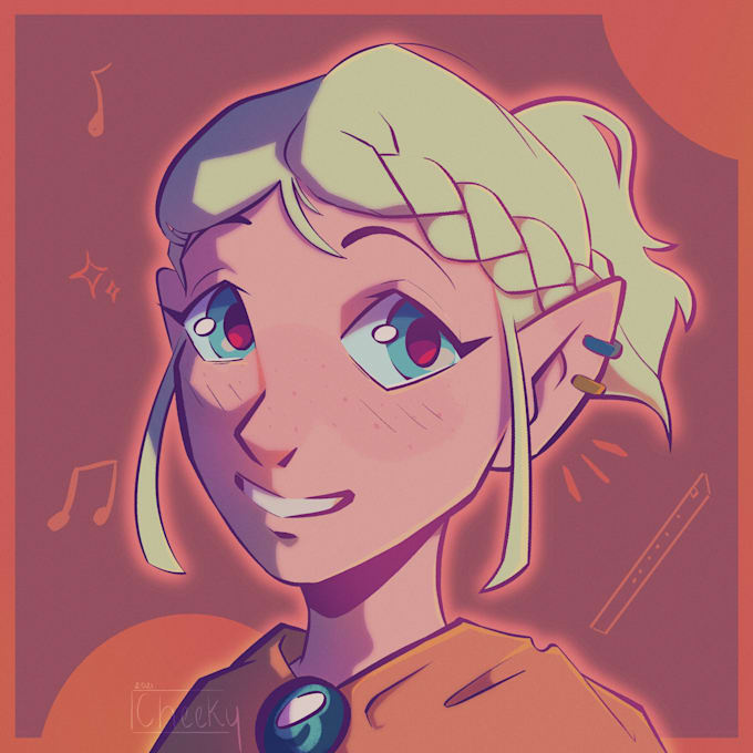 draw a character commission
