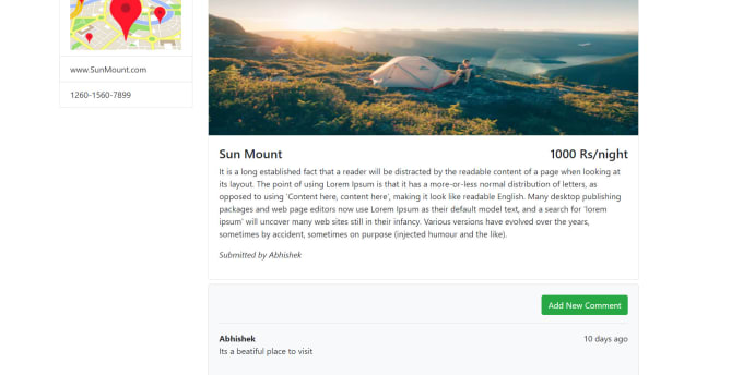 Make html css bootstrap website with node and express backend by ...