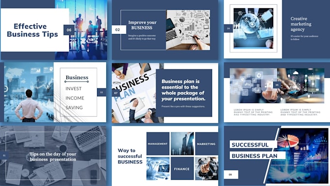 design professional powerpoint  presentation  with animation
