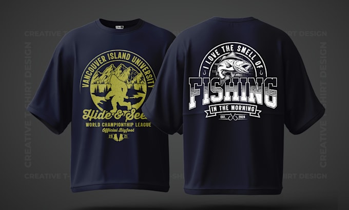 do typography merch tshirt logo and clothing graphic design