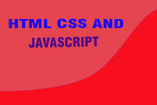 create professional website using html css and javascript