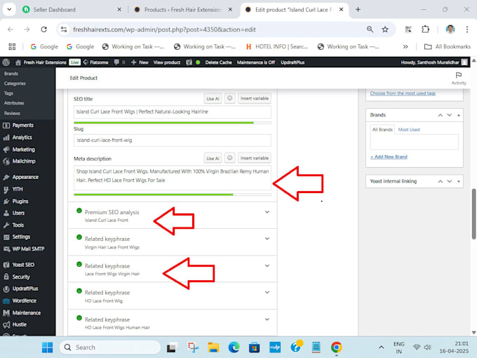 do best onpage SEO for wordpress and shopify