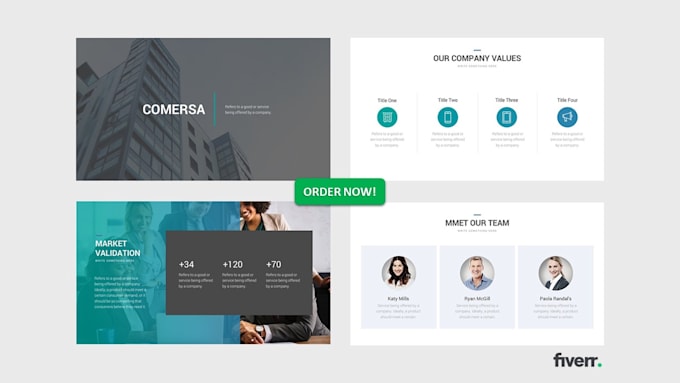 design stunning powerpoint or prezi presentation for you