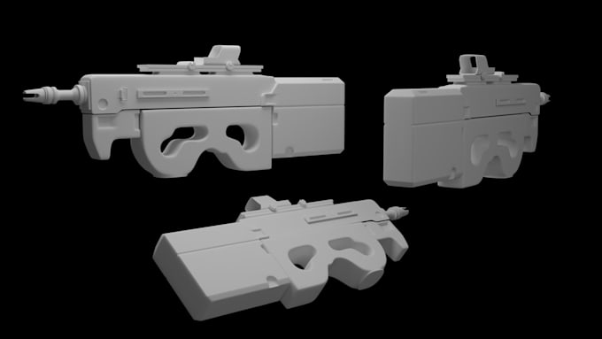 model hard surface 3d model for you
