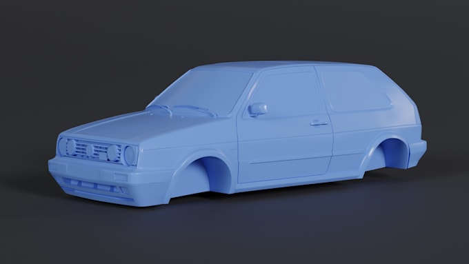 do 3d car modeling for 3d printing