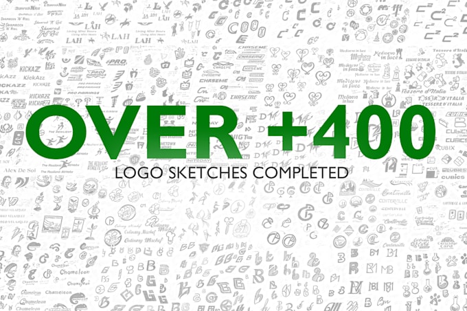 sketch fast logo concepts for your branding, 24h delivery