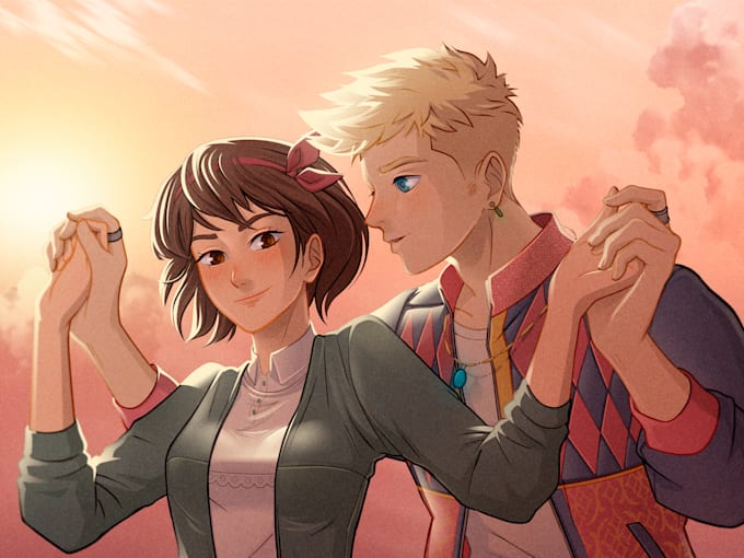 draw your character in comic style