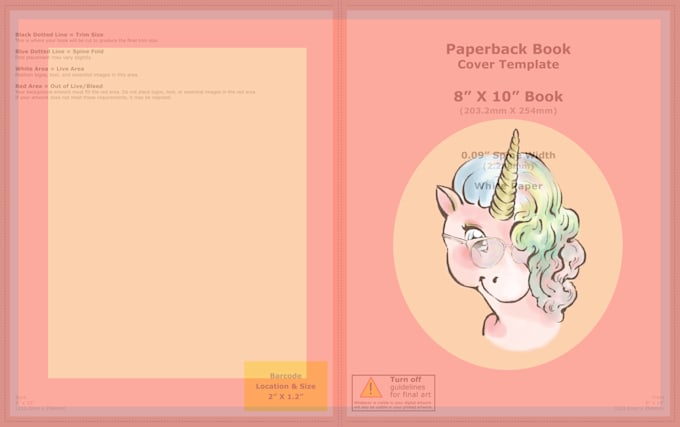 do cover art for kindle or self publishing