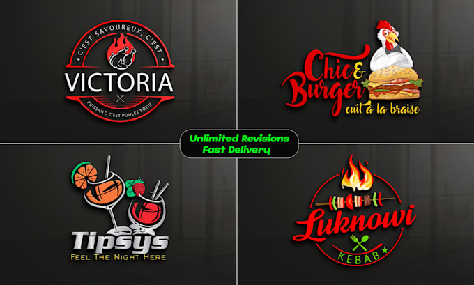 design coffee shop, bar or restaurant logo