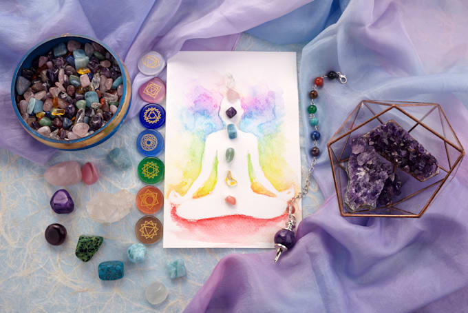 perform crystal healing session remotely
