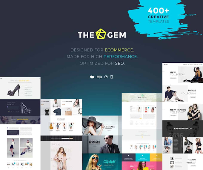 create ecommerce website, wordpress woocommerce website