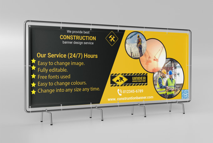 Do construction banner design by Shakibshahh Fiverr Do construction banner design by Shakibshahh Fiverr