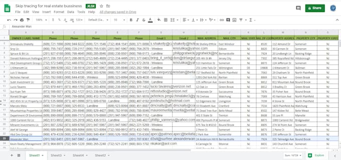 do real estate skip tracing in bulk