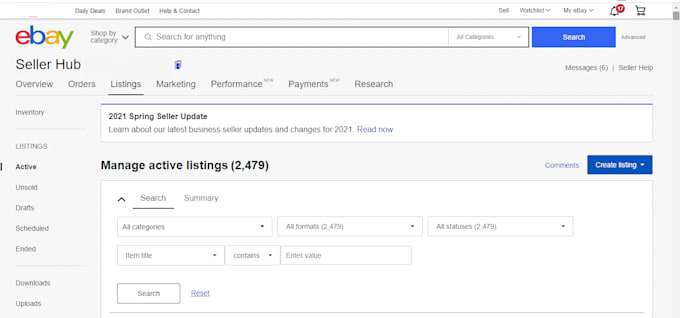 do ebay SEO optimized product listing, ebay lister