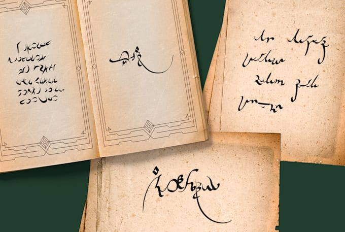 create a conscript for your fictional language