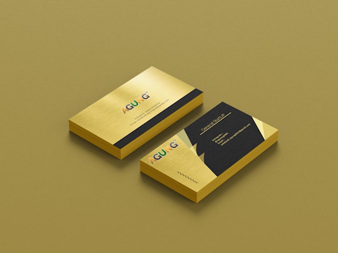 do design professional and minimalist business card