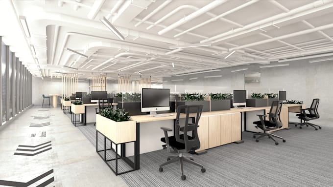 do modern office space interior design