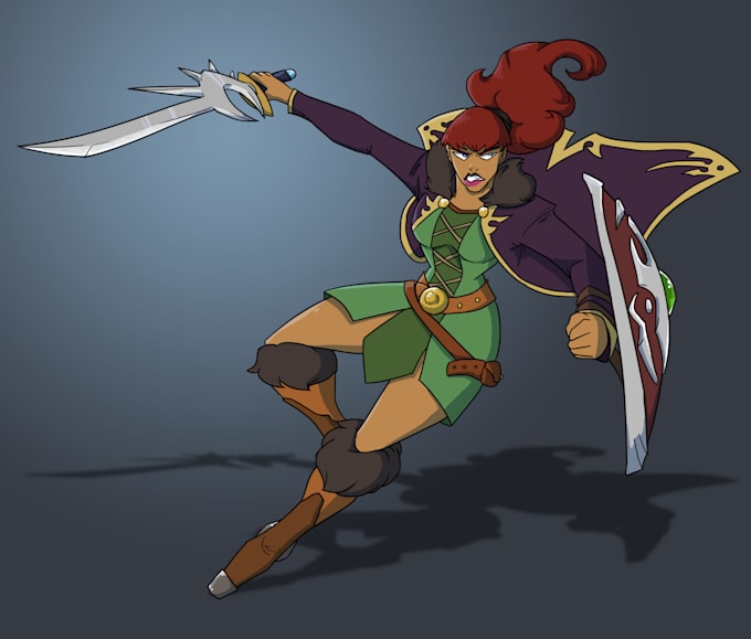 draw your dungeons and dragons character