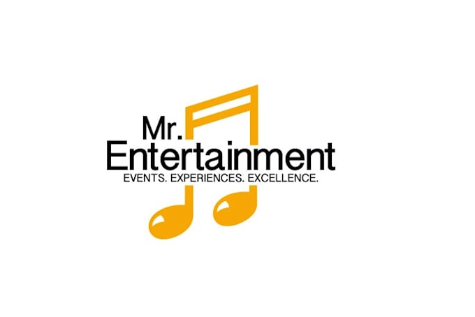 make outstanding entertainment music  logo design
