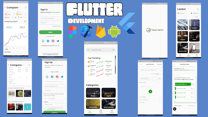 convert your app UI design into flutter code
