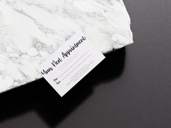 design appointment reminder cards