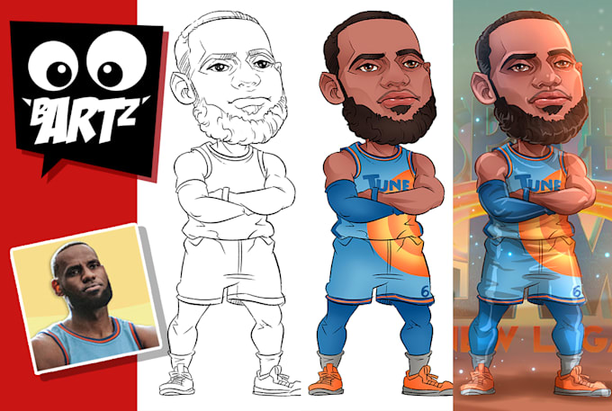 do a caricature version of you