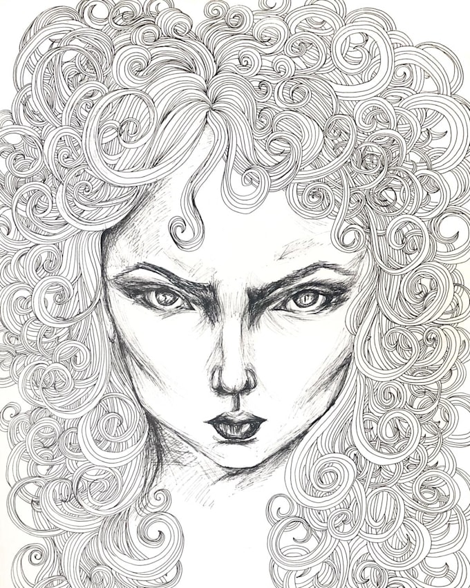 create an ink customized and handmade art