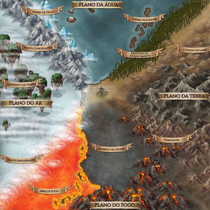 create a map for your ttrpg or game or story