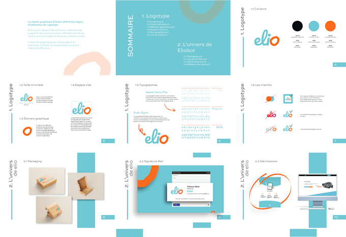 réalisation de charte graphique