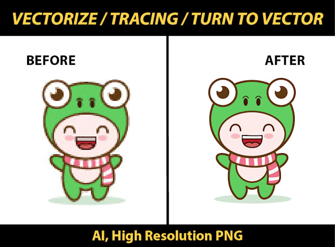 vectorize or vector tracing in 1 day
