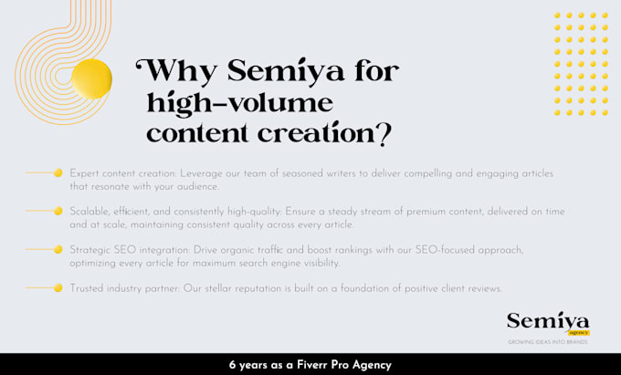 supercharge your brand authority with high volume content creation