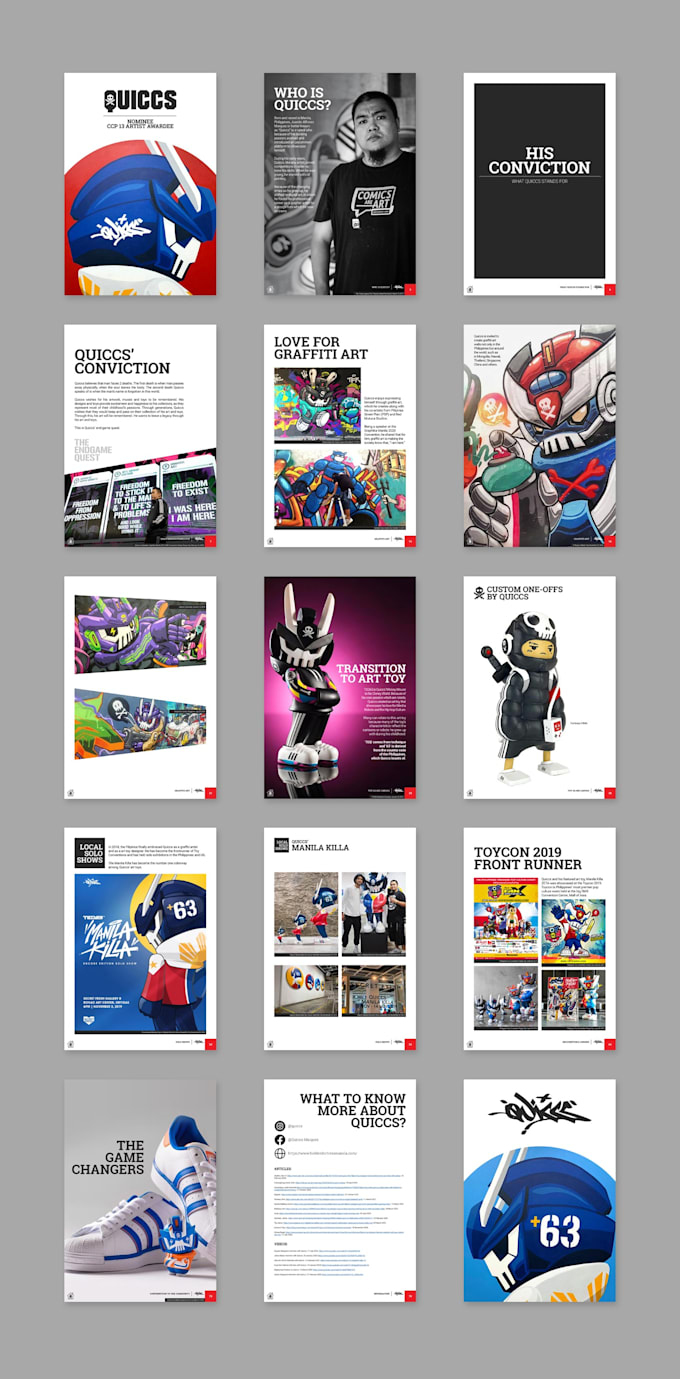 put together a professional catalog for you
