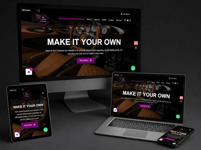 design or redesign wordpress website with elementor pro or custom code
